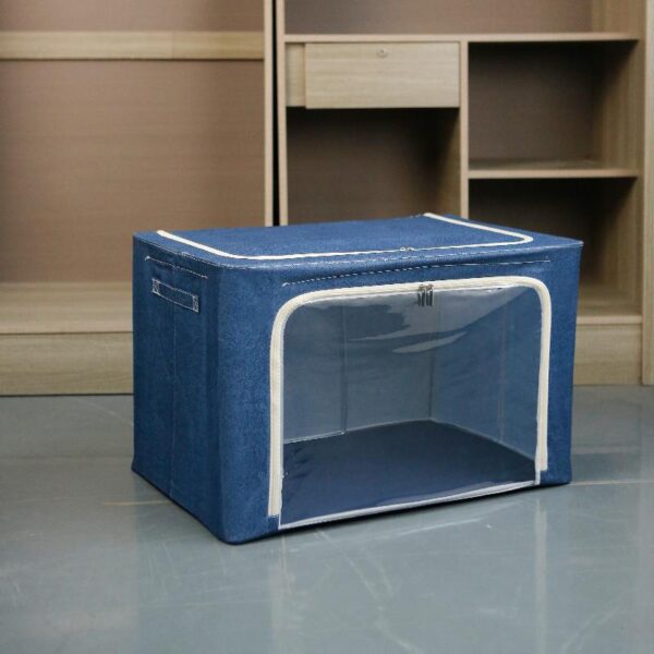 New Oxford Cloth Foldable Storage Box | Large Capacity Organizer for Quilts, Clothes & Toys